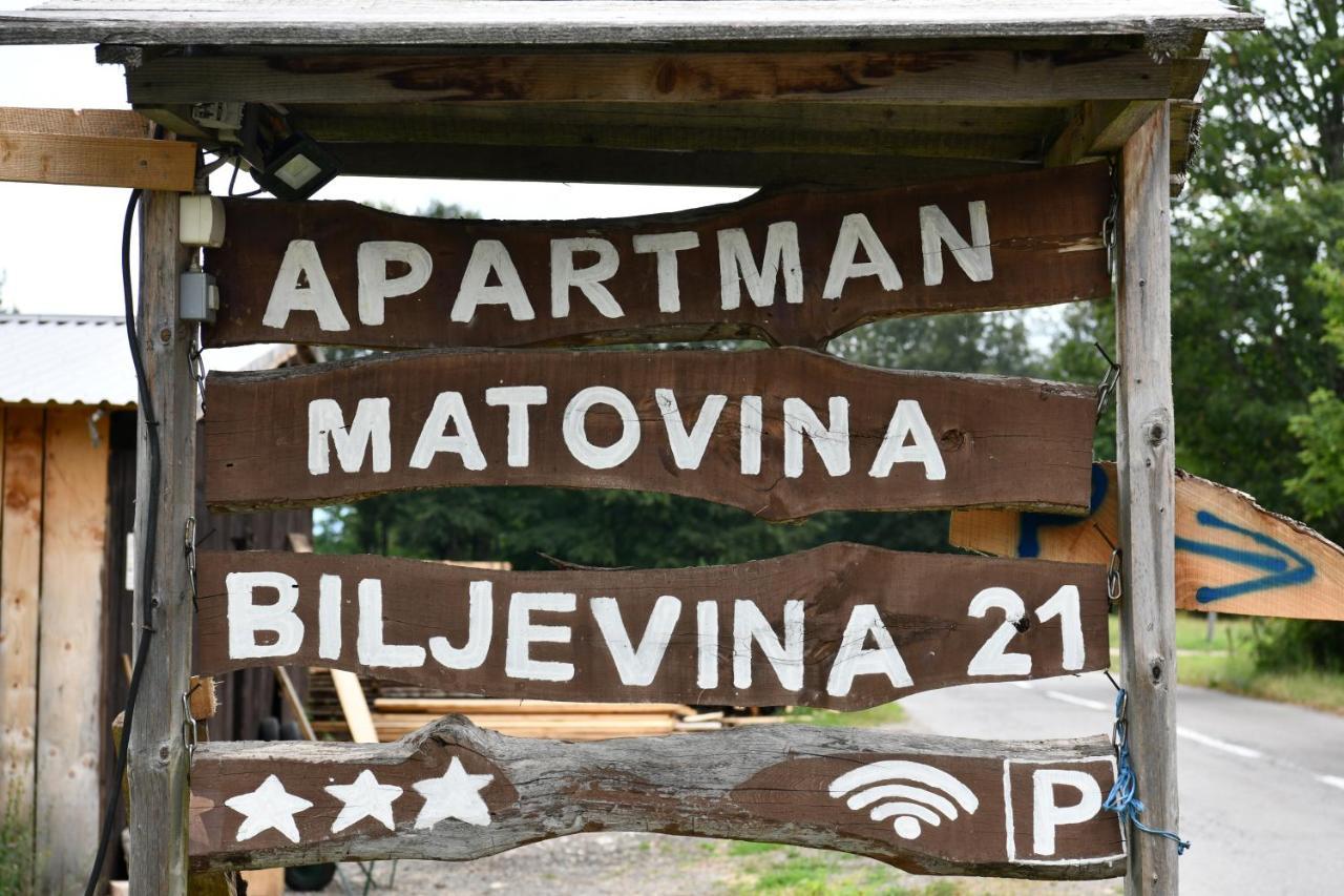 Apartments Matovina Saborsko Εξωτερικό φωτογραφία